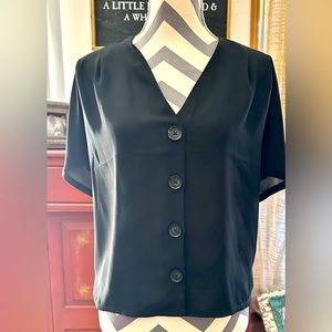 Express Black Blouse NWT